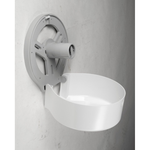 Aqualine 1318-48 OLMO zasobnik papieru toaletowego na rolę o średnicy max. 26cm 265x280x130mm ABS biały