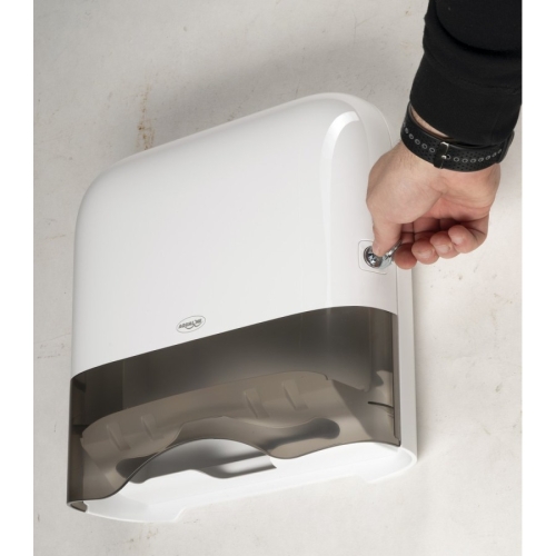 Aqualine 1318-49 OLMO zasobnik ręczników papierowych 305x304mm biały