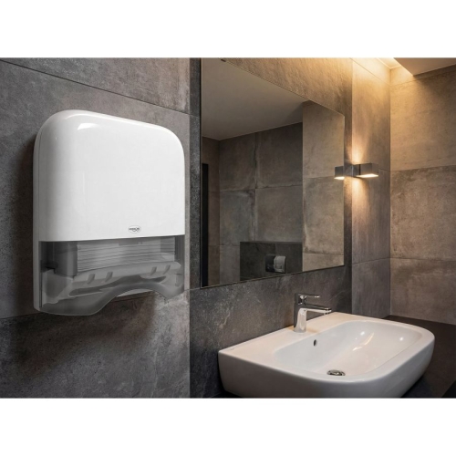 Aqualine 1318-49 OLMO zasobnik ręczników papierowych 305x304mm biały