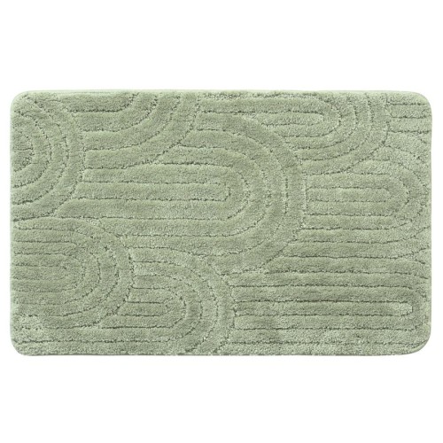 Aqualine NI8594 RIST dywanik lazienkowy 50x80cm 100% polyester antypoślizgowa zielony