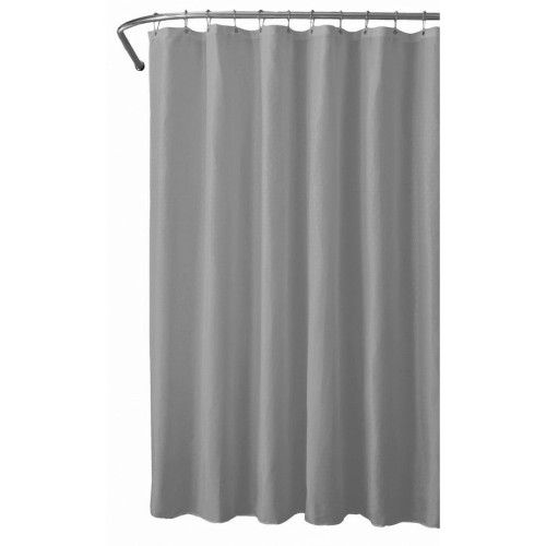 Aqualine ZV044 Zasłona prysznicowa 180x200cm polyester szary