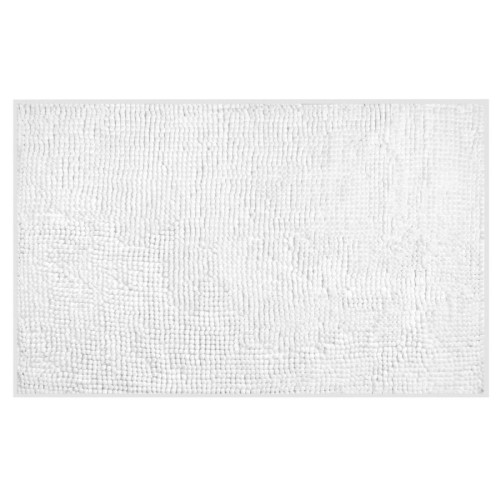 Aqualine CH2011 CHENILL dywanik łazienkowy 50x80cm 100% polyester biały