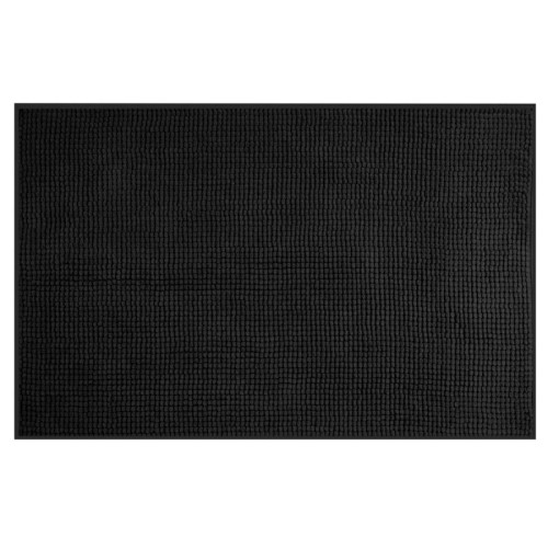 Aqualine CH2014 CHENILL dywanik łazienkowy 50x80cm 100% polyester czarny