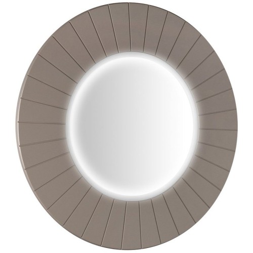 Sapho LR950-4343S LUMIRO STRIP okrągłe lustro z oświetleniem LED w ramie średnica 90cm agila