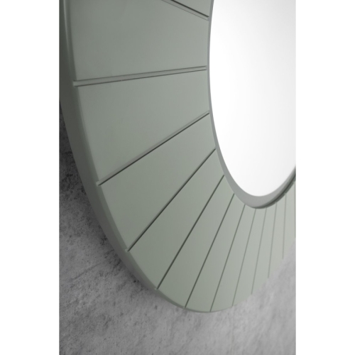 Sapho LR950-4444S LUMIRO STRIP okrągłe lustro z oświetleniem LED w ramie średnica 90cm verde