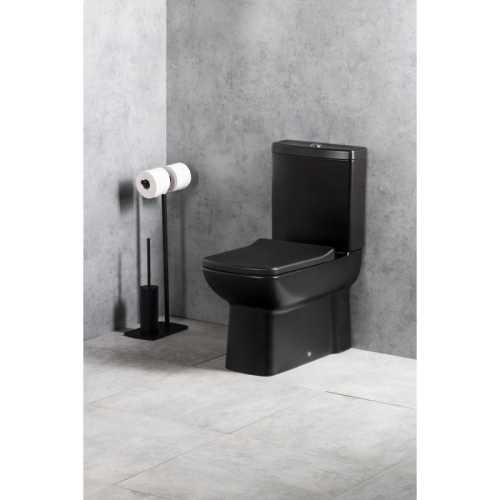 CREAVIT LR360-01 LARA kompakt wc odpływ poziomy/pionowy czarny mat