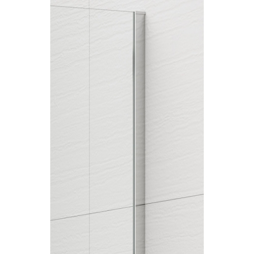 Polysan ES1412-01 Esca Chrome kabina przysznicowa Walk-In szkło mat dymione 1200 mm