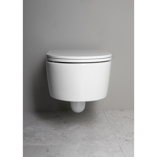 Isvea 10SL02001 SISTEMA A miska wc wisząca Rimless 36x535cm biały