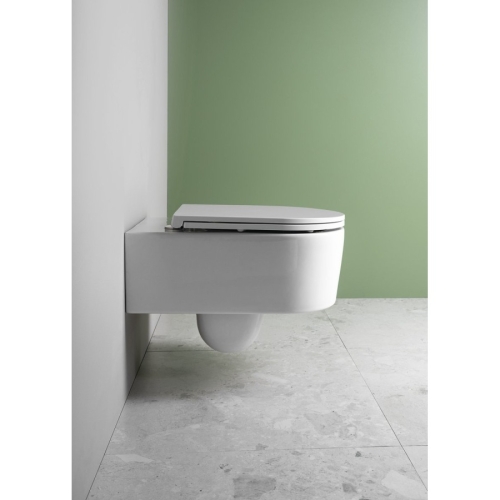 Isvea 10SL02001 SISTEMA A miska wc wisząca Rimless 36x535cm biały