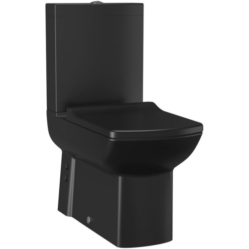 CREAVIT KC1603.01.2100E LARA deska wc SLIM Soft Close czarny mat
