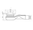 Wiper Tivano szlifowany 120 cm odpływ liniowy New Elite
