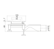 Odpływ liniowy Wiper New Invisible ZK Snake 360 110 cm szlif/mat 500.0904.00.110