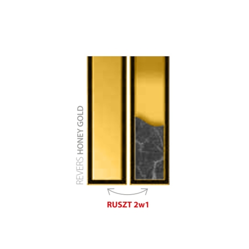 Odpływ liniowy Wiper MCR Revers Drop 35 60 cm Honey Gold mat 500.0702.10.060